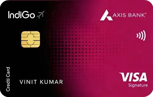 Axis Bank IndiGo Premium Credit Card credit card artwork