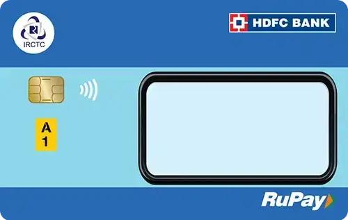 HDFC Bank IRCTC Credit Card credit card artwork