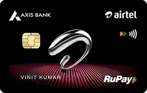 Axis Bank Airtel Credit Card credit card artwork