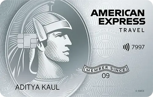 American Express Platinum Travel credit card artwork