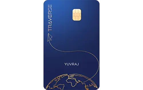 AU Small Finance Bank Traverse Credit Card credit card artwork