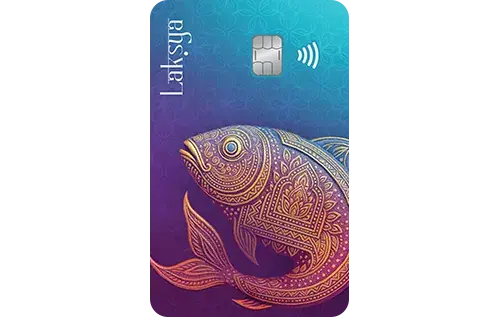 AU Small Finance Bank Laksya Credit Card credit card artwork