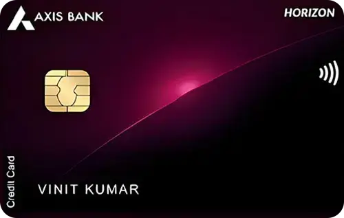 Axis Bank Horizon Credit Card credit card artwork