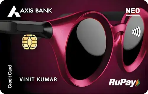 Axis Bank Neo Credit Card credit card artwork