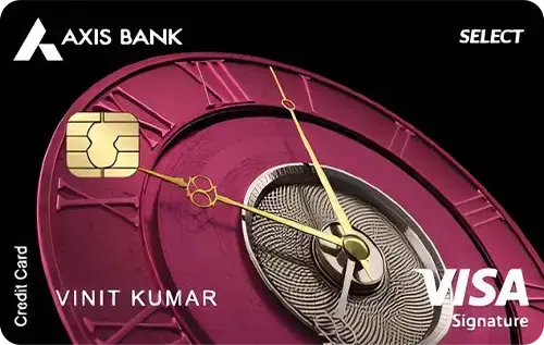 Axis Bank Select Credit Card credit card artwork