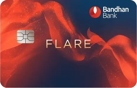 Bandhan Bank Flare Credit Card credit card artwork