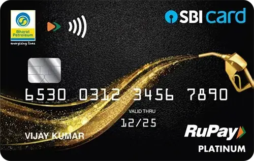 SBI Card BPCL Credit Card credit card artwork