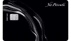 YES Private Debit Card credit card artwork