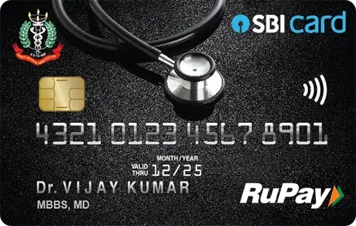 SBI Card Doctor’s (IMA) Credit Card credit card artwork