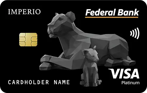 Federal Bank Imperio Credit Card credit card artwork