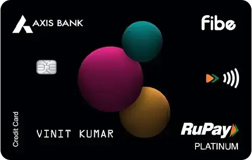 FIBE AXIS BANK Credit Card credit card artwork