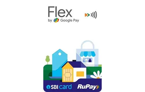 SBI Card Google Pay Flex Credit Card credit card artwork