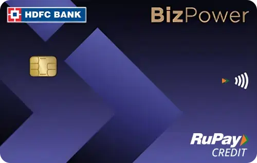HDFC Bank BizPower Credit Card credit card artwork