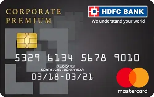 HDFC Bank Corporate Premium Credit Card credit card artwork