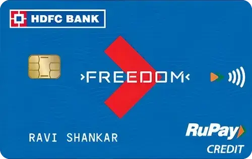 HDFC Bank Freedom Credit Card credit card artwork