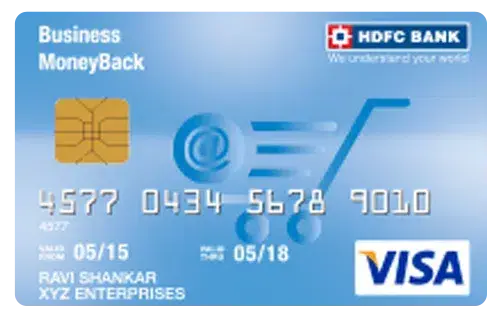 HDFC Bank CSC Small Business MoneyBack Credit Card credit card artwork