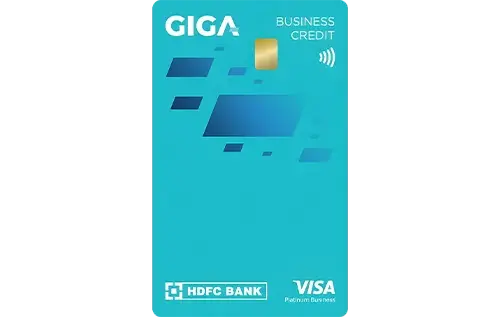 HDFC Bank Giga Business Credit Card credit card artwork