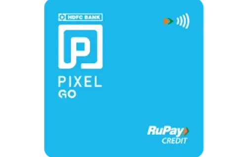 HDFC Bank Pixel Go Credit Card credit card artwork