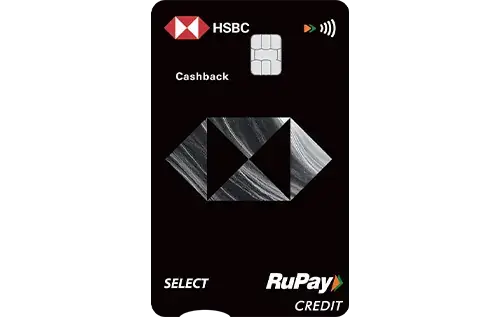 HSBC Bank RuPay Cashback Credit Card credit card artwork