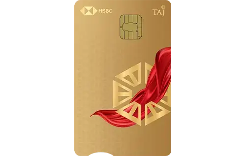 HSBC Bank Taj Credit Card credit card artwork