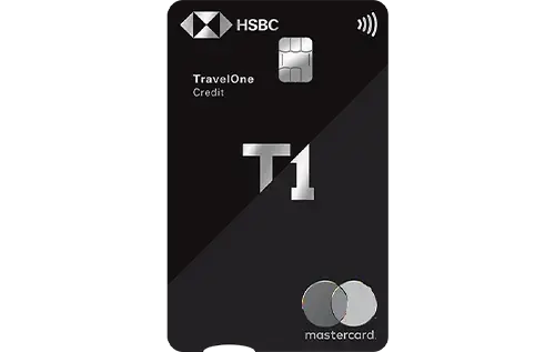 HSBC Bank TravelOne Credit Card credit card artwork