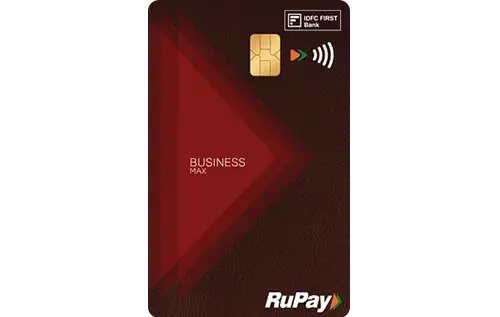 IDFC FIRST Business Max Credit Card credit card artwork