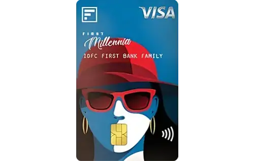 IDFC FIRST Bank Millennia Credit Card credit card artwork