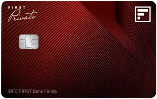 IDFC FIRST Bank Private Credit Card credit card artwork
