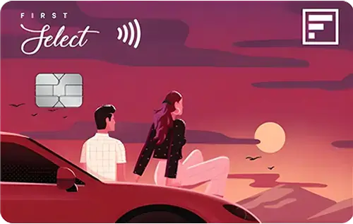 IDFC FIRST Bank Select Credit Card credit card artwork