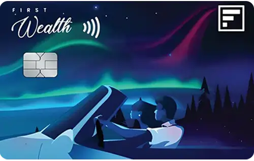 IDFC FIRST Bank Wealth Credit Card credit card artwork