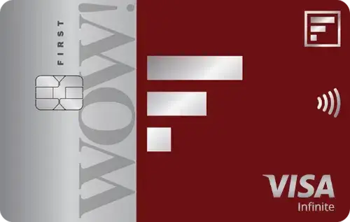 IDFC FIRST Bank WOW! Credit Card credit card artwork
