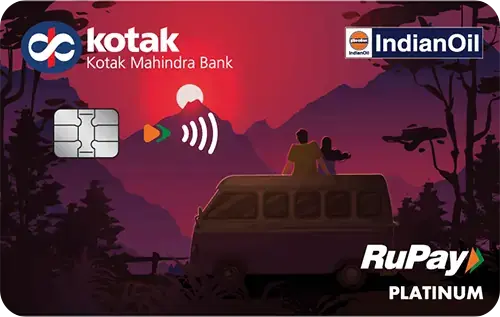 Kotak Mahindra Bank IndianOil Credit Card credit card artwork