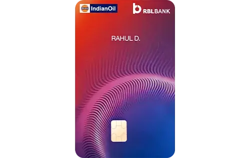 RBL Bank IndianOil XTRA Credit Card credit card artwork