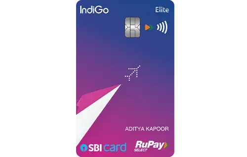 SBI Card IndiGo ELITE Credit Card credit card artwork