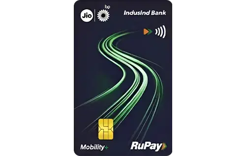 IndusInd Bank Jio-bp Mobility Credit Card credit card artwork