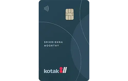 Kotak Mahindra Bank 811 #DreamDifferent Credit Card credit card artwork