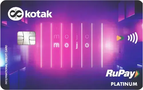 Kotak Mahindra Bank Mojo Platinum Credit Card credit card artwork
