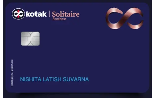 Business Solitaire Debit Card credit card artwork