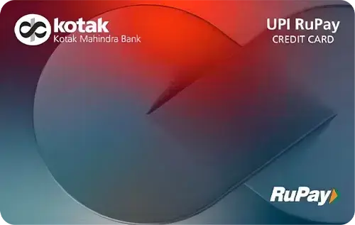 Kotak Mahindra Bank UPI RuPay Credit Card credit card artwork