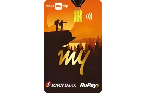 ICICI Bank MakeMyTrip Credit Card credit card artwork