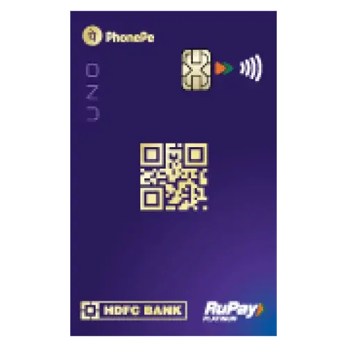HDFC Bank PhonePe Uno Credit Card credit card artwork