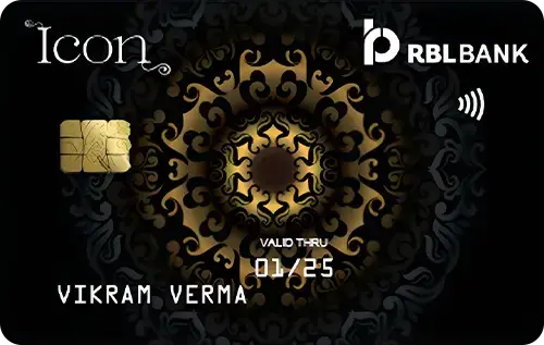RBL Bank ICON Credit Card credit card artwork