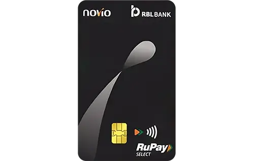 RBL Bank Novio Credit Card credit card artwork