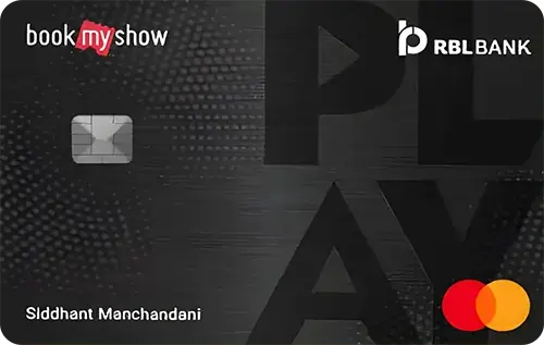 RBL Bank Play Credit Card credit card artwork