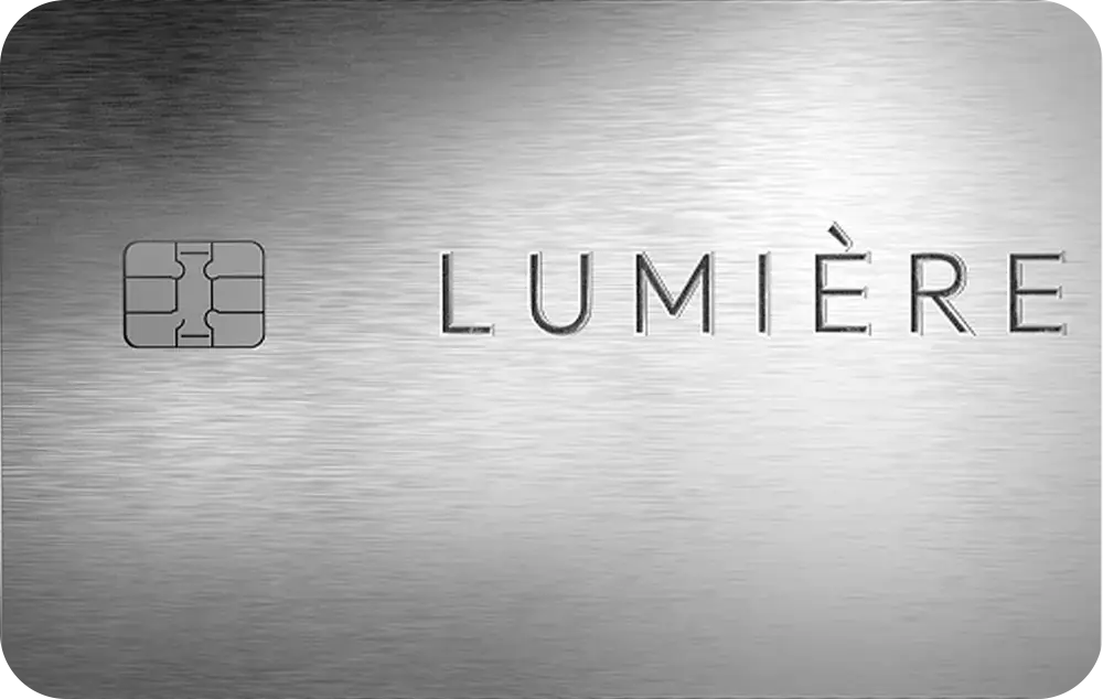 RBL Bank LUMIÈRE Credit Card credit card artwork