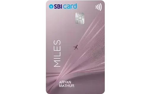 SBI Card MILES credit card artwork