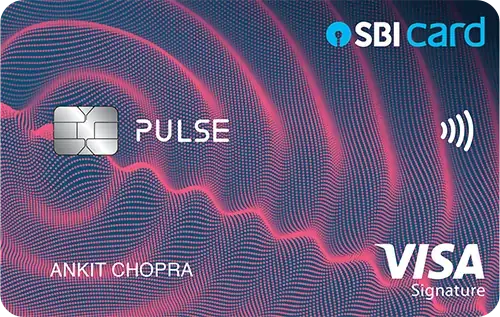 SBI Card PULSE credit card artwork