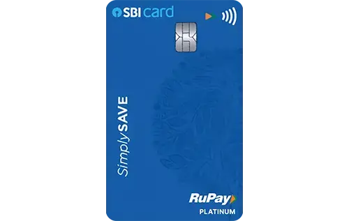 SBI Card SimplySAVE Credit Card credit card artwork