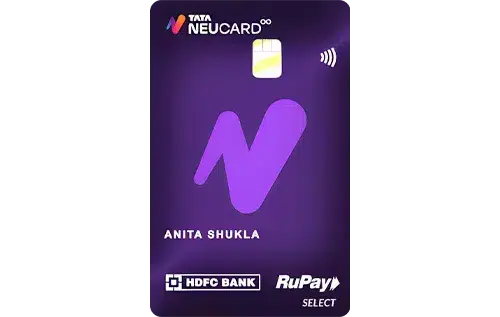 HDFC Bank Tata Neu Infinity Credit Card credit card artwork