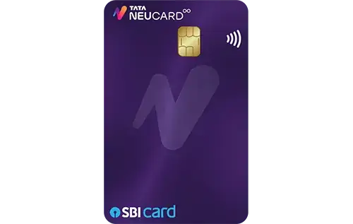 SBI Card Tata Neu Infinity Credit Card credit card artwork